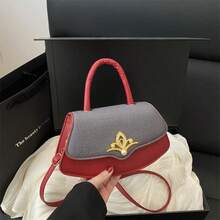 The Retro Shoulder Bag For Women Is An Elegant Crossbody Bag And The Perfect Choice For Travel, Dates, Parties, Shopping And Other Occasions. - Red - View 2
