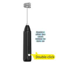 无线电动奶泡器，USB充电 - 手持迷你奶泡器，适用于咖啡、卡布奇诺和奶油 - 便携式奶泡器，开学季必备 - 彩色 - 查看 15