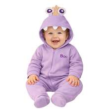 Disney Lightweight Cotton Romper With Hat For Baby - 淡紫色 - 查看 1