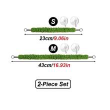 1 pieza/3 piezas Cuerdas realistas de escalada con ventosas para lagartijas y arañas, juguete de columpio para lagartijas, decoración para hábitat de reptiles y anfibios - Multicolor - Ver 15