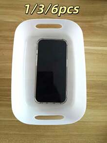 3/5/10件套多功能收纳盒套装 - 适用于存放化妆品、零食、珠宝等 - 塑料材质，适用于厨房、浴室、宿舍、珠宝店、家居装饰和房间装饰。是送给女性、母亲、朋友、女友和男友的理想礼物。也适合生日、婚礼、周年纪念日、情人节、感恩节和其他各种场合。这款收纳盒套装堪称完美之选。 - 查看 4