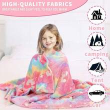 Kids Blankets - Blue - View 4