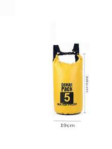 Outdoor Waterproof Bag, Hot Selling Cross-Border 5L 10L 20L PVC Waterproof Shoulder Bag/Backpack, Large Capacity Outdoor Waterproof Bag Suitable For Diving, Rafting, Swimming, Beach (5L-10L Shoulder Bag, 15L-30L Backpack) - Multicolor - View 11