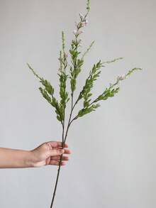 31英寸小号白色和蓝色丝绸野花，人造花，仿真花，花卉礼品 - 彩色 - 查看 12