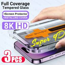 ZYONS 隐私防窥手机屏幕保护膜 3片装钢化玻璃屏幕保护膜，兼容 17 Pro Max/17 Air/17/15 Pro Max/16 Pro Max/16/16e/15/14/13/13 Pro/12/11，安装简便，自动除尘，一键贴合，防刮花，光泽亮丽，保护隐私，防尘，手机配件，复活节生日礼物，送给家人和朋友的理想之选 - 3件 - 查看 12