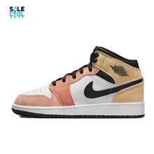 Nike Air Jordan 1 AJ1 GS Mid Flight Club Magic Ember Sundial DX4365-800 - Multicolor - View 1
