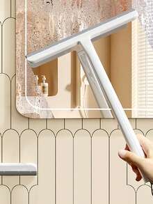 1 pieza Limpiacristales de ventana, raspador de pared para el hogar, herramienta de limpieza para encimeras, raspador de limpieza de cristales - Blanco - Ver 12