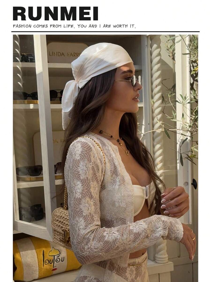 女士度假休闲时尚头巾和领巾