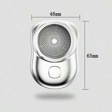 Portable Waterproof Mini Electric Shaver TYPE-C Pocket Beard Trimmer - 演講 - 查看 8
