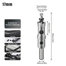 Premium 5A Alloy Hole Punch, Stainless Steel Hole Punch, TCT Carbide Expansion Punch, Metal - Alloy Hole Opener - View 17