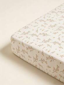 2pcs Baby Crib Bedsheet Set, Neutral Printed & Solid Color, Suitable For Newborn Boys & Girls, Essential For Spring/Summer, Great Gift - Multicolor - View 9