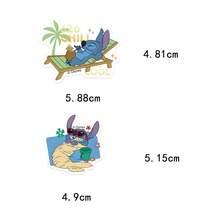 Disney 50pcs Stitch Waterproof Stickers, Suitable For Decorating Water Bottles, Luggage, Bicycles, Cars, Etc. Great Gift For Mom, Dad, Grandma, Grandpa, Teachers, Sisters, Brothers, Friends, And More - 1 Set - View 4