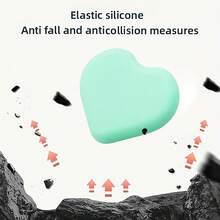 Silicone Soft Case For Apple Airtag 2, Suitable For Clothes, Brooch, Backpack, Pet, Tracking Locator Protector - Multicolor - View 5