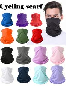 Penutup Leher Pendingin, Syal Pelindung Wajah, Masker Wajah Pelindung UV, Tabir Surya dan Bernapas, Perlindungan dari Debu, Angin Matahari, Cocok untuk Pria dan Wanita untuk Musim Semi dan Musim Panas, Olahraga Luar Ruangan, Bersepeda, Berkuda, Mendaki, Lari, Aksesoris Olahraga - MultiWarna - View 3