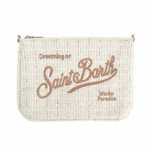 MC2 -SaintBarth-New Women's Clutch, Shoulder Bag, Crossbody Bag, Large Capacity Cosmetic Bag, Handbag - màu trắng nhạt - Xem 2