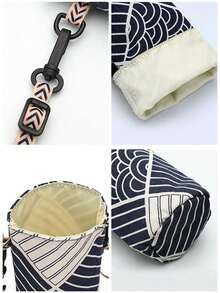 1 件便携式隔热饮料杯袋托架、斜挎包 - 彩色 - 查看 8