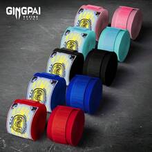 GINGPAI 1.5m/3 Meters/5m Adult & Teenage Boxing Hand Wraps, Elastic Bandage Handwraps For Kickboxing, Muay Thai, Men & Women - Multicolor - View 2