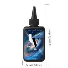 100毫升/200毫升/300毫升/400毫升/500毫升 UV树脂，快速固化高粘度UV环氧树脂，适用于珠宝制作、工艺品制作、铸造等。 - UV Resin - 查看 2