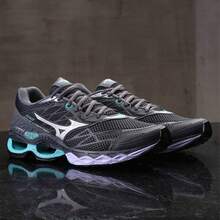Men's Wave Creation 20 Gym Tennis Shoes For Walking And Gym Use. - 綠色石墨 - 查看 4