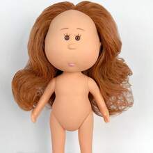 24厘米西班牙土豆娃娃米娅陶瓷摆件，DIY可爱娃娃，适合作为节日或生日礼物送给家人和朋友 - 彩色 - 查看 12