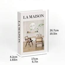 Fashion Fake Books Decoration Luxury Decorative Book Living Room Decor Simulation Book Home Decor Aesthetic Room Ornament - Multicolor - View 11