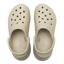 Crocs 镂空木屐 女士沙滩运动木屐凉鞋，夏季 - 乳白 - 查看 9