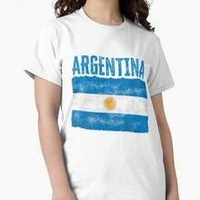 Argentina Classic T-Shirt - 白色 - 查看 1