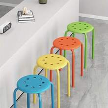 Stacking Chairs - White - View 4