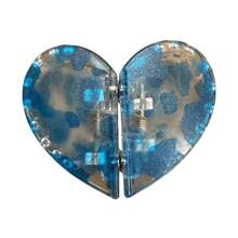 女士心形磁性发夹 - 牢固防滑，不留痕迹或残留物，居家旅行皆宜，易于使用的编发造型工具 - 愛心髮夾 - 查看 9