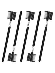 10pcs/5pcs Eyelash Comb And Eyebrow Brush Set, Eyelash Makeup Brush Cosmetic Tools - Multicolor - View 13