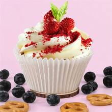 200/400pcs Standard White Cupcake Liners, Unscented Disposable Baking Cups, Suitable For Muffins And Mini Cakes - View 2