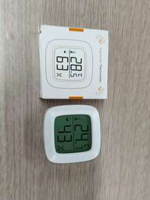 1个磁性/悬挂式/壁挂式爬行动物饲养箱数字温度计 - 白色 - 查看 9