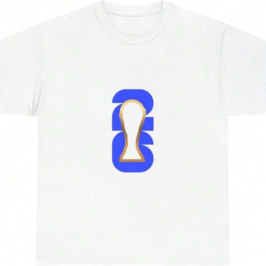 2026 World Cup Football Tee _ 26 Trophy Design - trắng - Xem 1