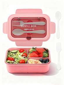 1/3pcs Insulated Lunch Box Set | Includes Insulated Bag, Cup, Lunch Box | Convenient To Carry | Ideal For Back To School Gift And Daily Meal Prep - Multicolor - View 11