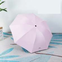 1pc UV Protection Folding Umbrella, Black Coating Sun Umbrella, Anti-UV Rainproof Umbrella,Outdoor,Garden,Travel Essentials,Portable Essentials,Beach Essentials,Graduation Season,Commencement,Graduation Ceremony,Graduation Gift,Graduation Present,Graduation Gift,Graduation Present,Congrats Grad,Congratulations Graduate,Valedictorian,Finish School,Graduation Party,Outdoor Essentials,Travel Portable,Hiking Essentials,Camping Essentials,Portable Tools,Summer Essentials ,Summer Portable,Umbrella / Compact Umbrella / Travel Umbrella / Windproof Umbrella / Folding Umbrella / Rain Umbrella / Automatic Umbrella / Uv Umbrella / Sun Umbrella /Umbrella - Multicolor - View 19