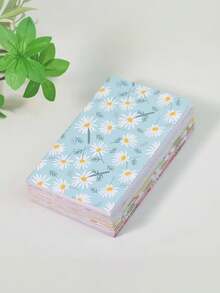 12pcs Spring Daisy Pocket Notebooks - Lined Pages, Durable Saddle Stitched Binding - Multicolor - View 2