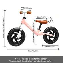 UBRAVOO Kids Balance Bikes - Pink - View 6