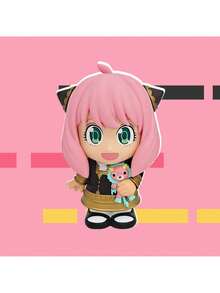1个 Crunchyroll 官方授权的《间谍过家家》PVC 存钱罐，安雅·福格特造型，桌面收纳盒，家居装饰，可作储蓄罐 - A - 查看 5