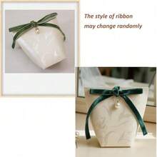 10pcs/20pcs/30pcs Wedding Gift Boxes - Suitable For Weddings, Birthdays, Parties, Wedding Gift Boxes, Guest Favors, Gift Boxes, Wedding Reception Decorations (Multiple Styles Available) - Cream White 10PCS - View 6