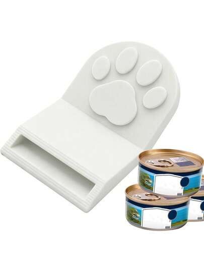Bộ 3/5 dụng cụ mở hộp thức ăn cho thú cưng, dụng cụ mở hộp hình bàn chân, dụng cụ mở bằng vòng kéo, thìa ăn, đồ dùng cho thú cưng, tay cầm chống trượt, tay cầm tiện dụng, dễ mở, nhựa bền, dễ vệ sinh, nhỏ gọn và nhẹ, hoạt động trơn tru, thích hợp cho mèo, chó, mèo con, chó con, sử dụng hàng ngày trong nhà bếp trong nhà và ngoài trời.