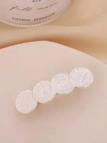 2026新款金属凹槽设计弹簧夹发夹，高端发夹侧夹刘海发夹，女士适用 - 彩色 - 查看 4