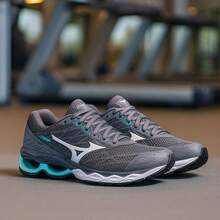 Men's Wave Creation 20 Gym Tennis Shoes For Walking And Gym Use. - 綠色石墨 - 查看 2