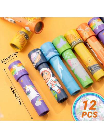 6/12pcs Kaleidoscope Rotating Toys, Magical Pattern Party Toys, Fun Games, Party Favors, Holiday Gifts, Birthday Gifts, Classroom Rewards, Suitable For Carnival Prizes, Christmas, Halloween, Christmas Gifts, Halloween Gifts, Birthday Gifts