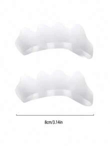 4 Silicone Toe Covers, Soft And Scratch-Resistant, Suitable For Women's High Heels And Sneakers, Easy To Carry When Going Out - Multicolor - View 4
