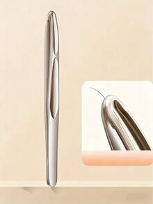 1/2pcs High Precision Gold/Silver Eyebrow & Facial Hair Trimmer Tweezers | Seamless Handle, Precise Short Hair Trimming, Easy Eyebrow, Mustache & Sideburn Shaping - Unisex Grooming Tool, Stainless Steel, Non-Electric - Multicolor - View 13