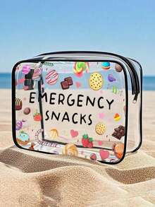 High-Quality PVC Zipper Cosmetic Bag, Suitable For Girls - Large Capacity, Lightweight Travel Organizer Pouch, Easy To Wipe Clean And Non-Fading, Suitable For Daily Use And Travel, Can Be Used As A Toiletry Bag, Travel Bag Or Baby Organizer - Multicolor - View 3