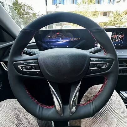 Handmade Steering Wheel Cover Fit For Buick Veron Pro 2020-2023