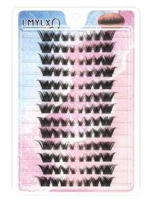 104 Of Fox Eyelash D Curly Mink Eyelash Expansion Kit, Natural Appearance And Soft Personal Long Eyelashes. Lash Clusters, Eyelash Clusters, Individual Eyelashes, Lashes, Fake Lashes - View 5