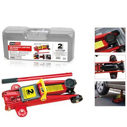 Heavy-Duty Hand-Cranked Hydraulic Jacks, Trailer Tire Jacks, Portable Jacks, 2T/4T/6T/10T Hydraulic Vertical Jacks, Universal Jacks For Cars, SUVs, And Trucks, Auto Repair Tools, Vehicle-Mounted Jacks.
