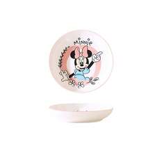 Disney Cartoon Ceramic Dinner Plate, 7.4 Inch High-Quality Tableware For Home Kitchen - Multicolor - View 17
